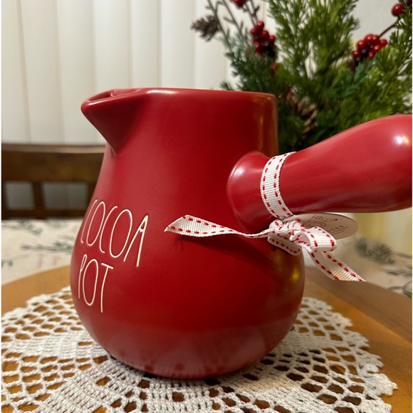 RAE DUNN ceramic “ COCOA POT” - Picture 7 of 9